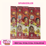 10 CM Red Sparklers (10 Pcs)